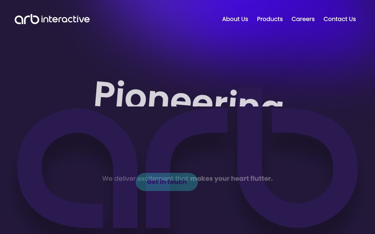 ARB Interactive website