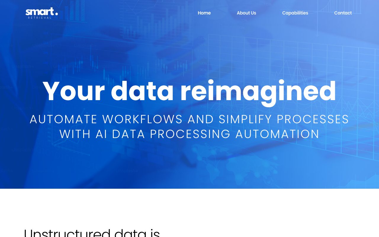 Smart Retrieval website
