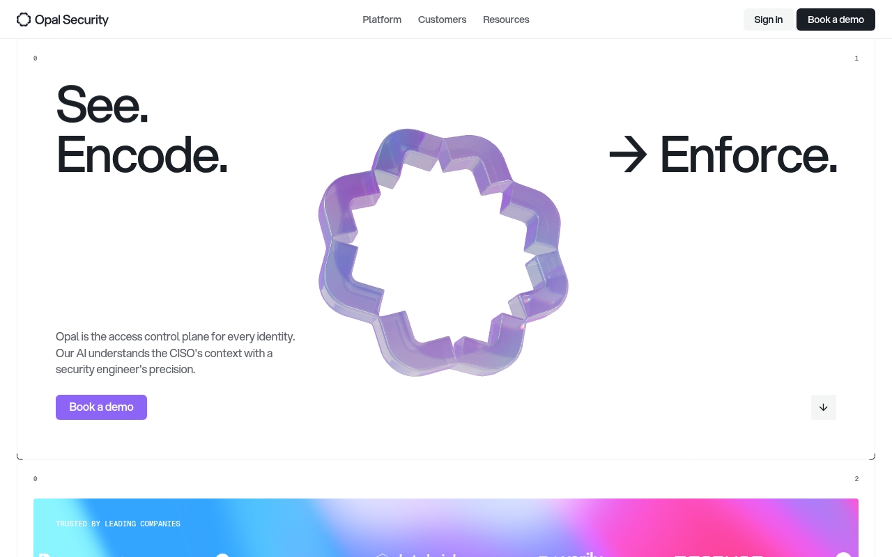 Opal website