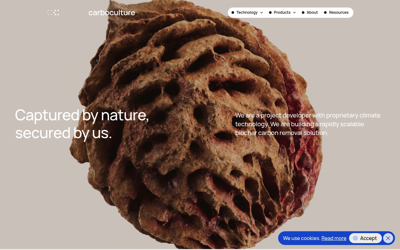 Carbo Culture website