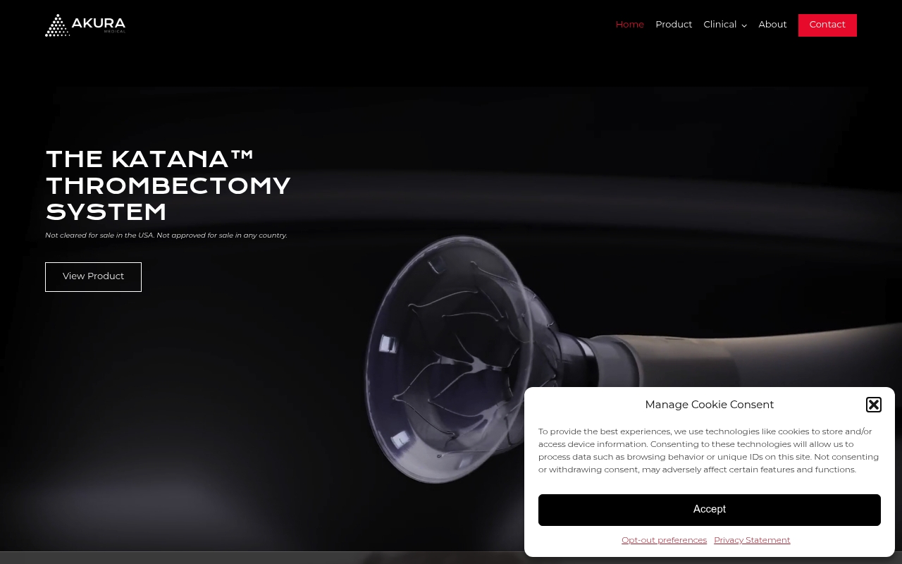Akura Medical website