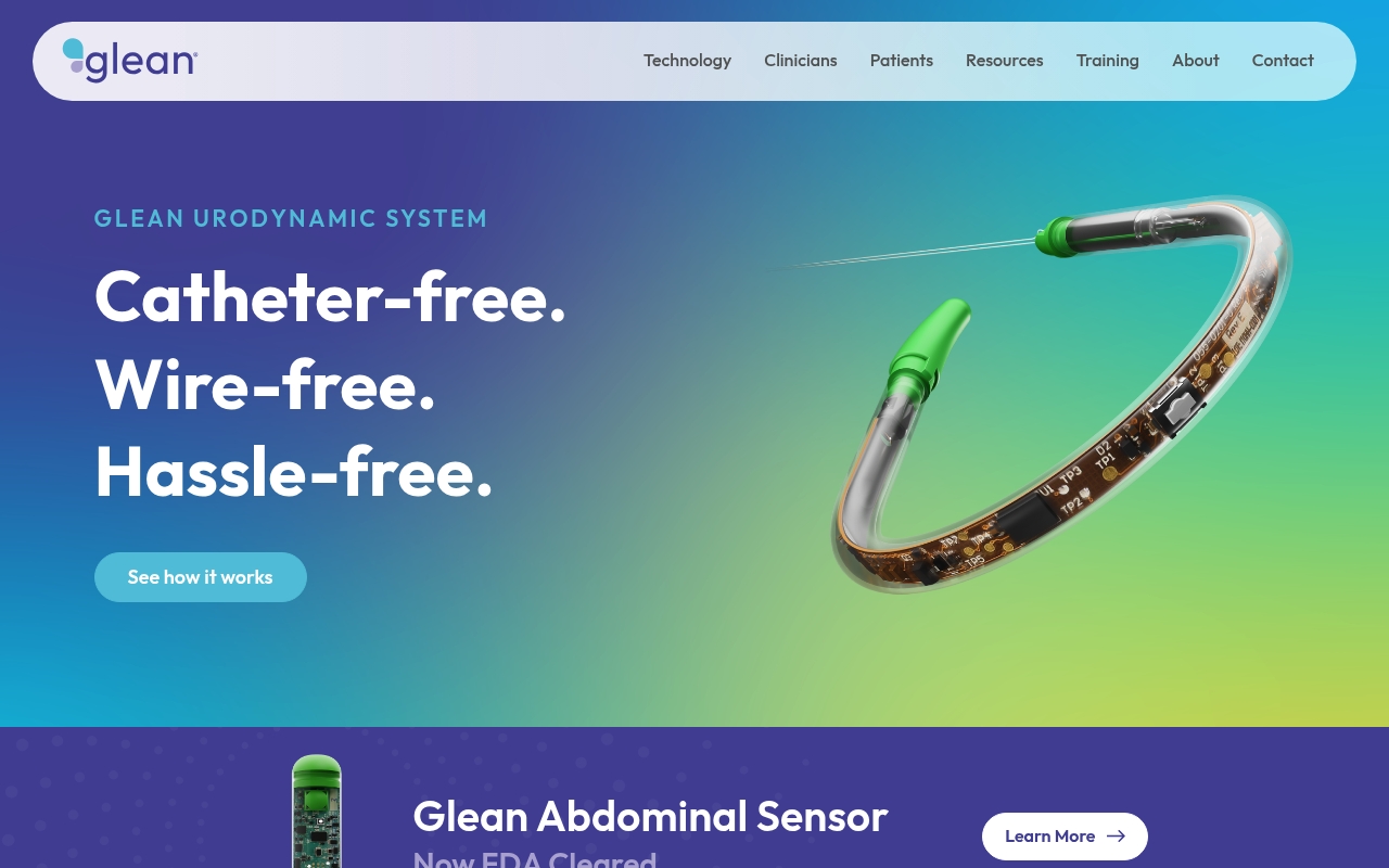 Glean UDS website