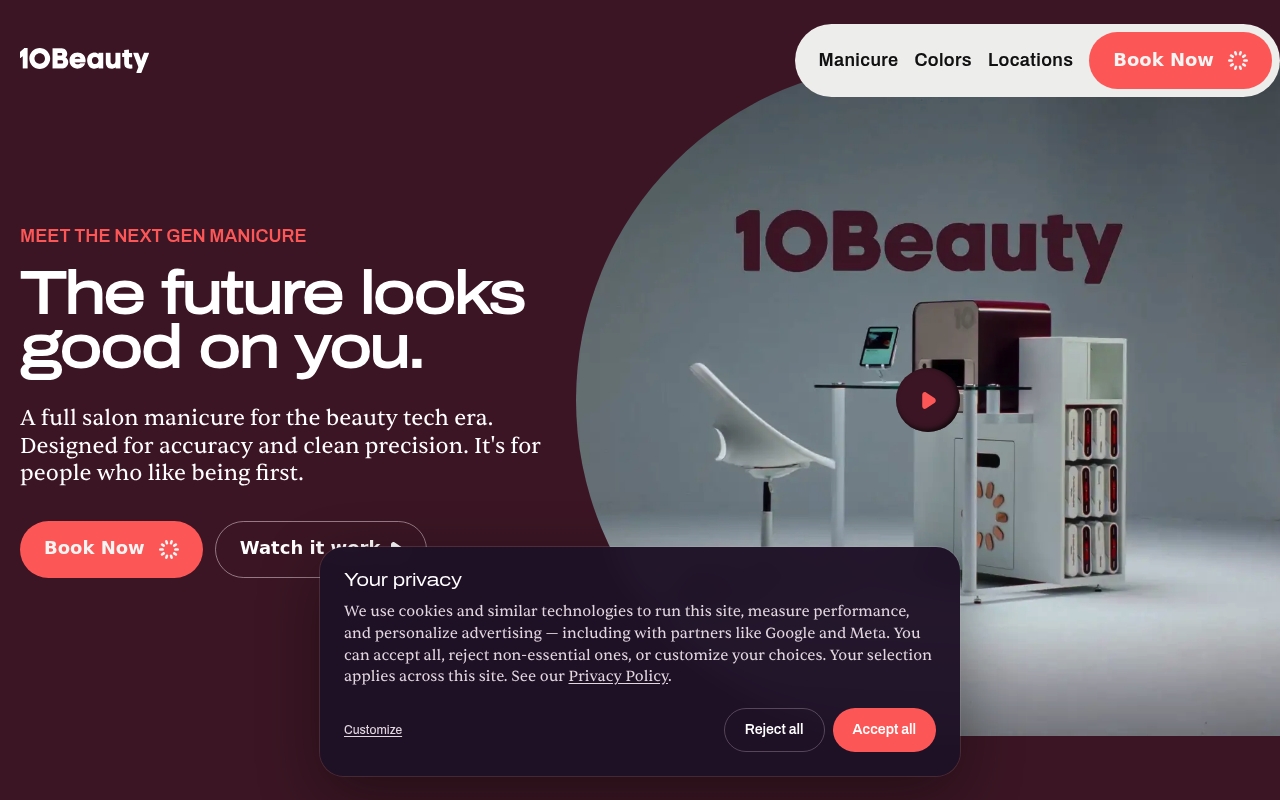 10beauty website