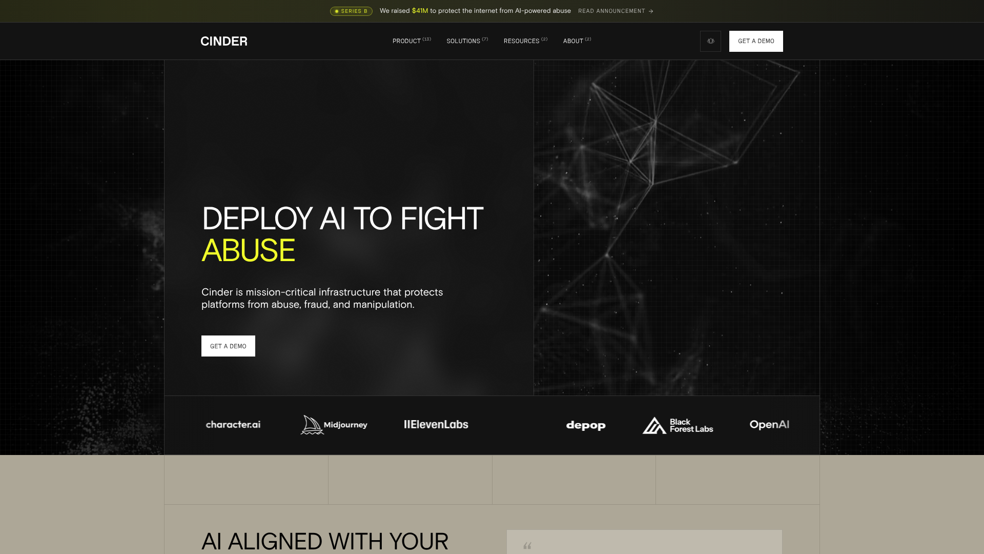 Cinder website