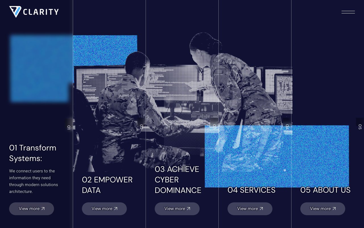 Clarity Innovations website