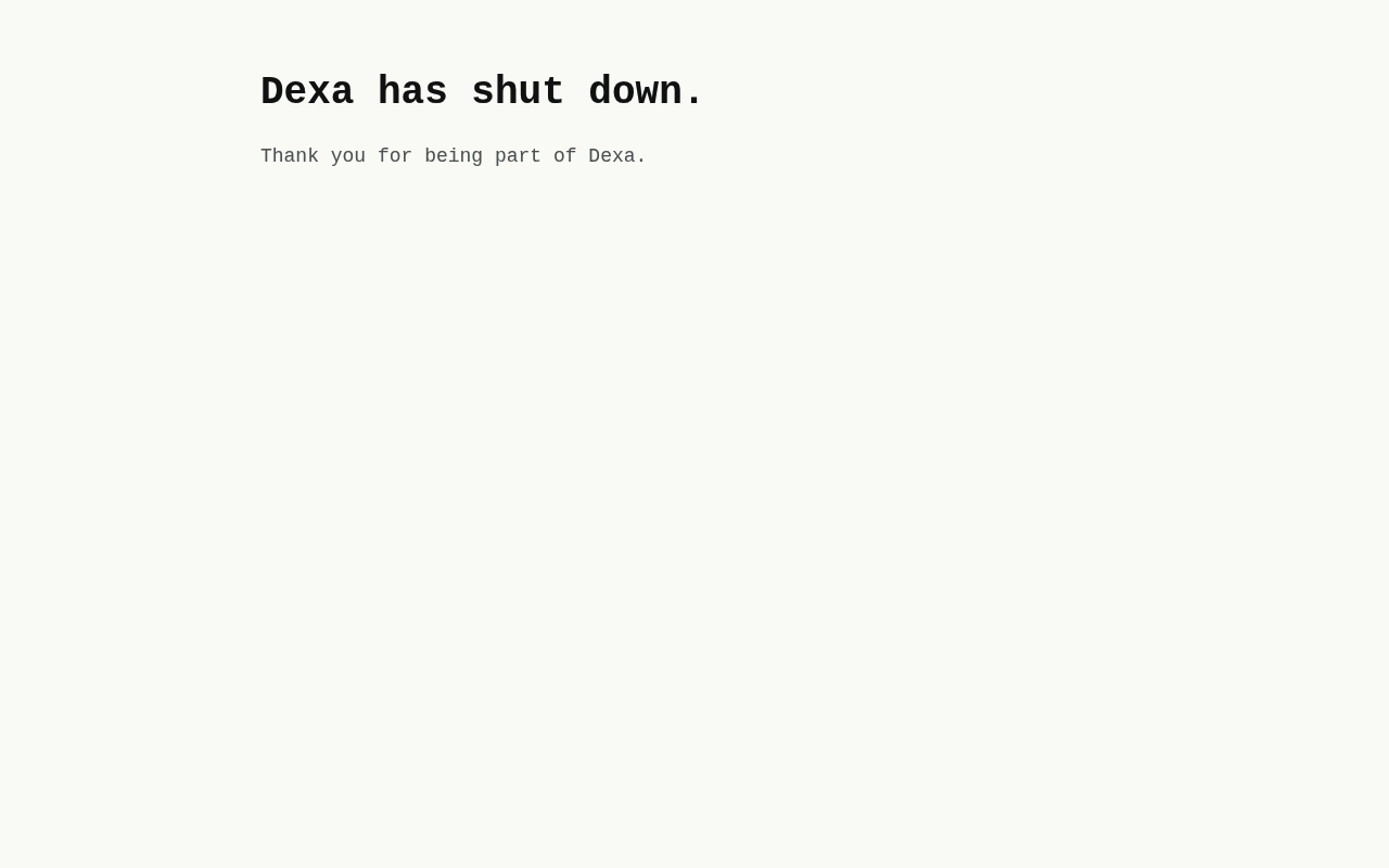 Dexa AI website