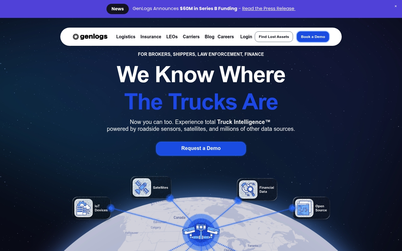 GenLogs website