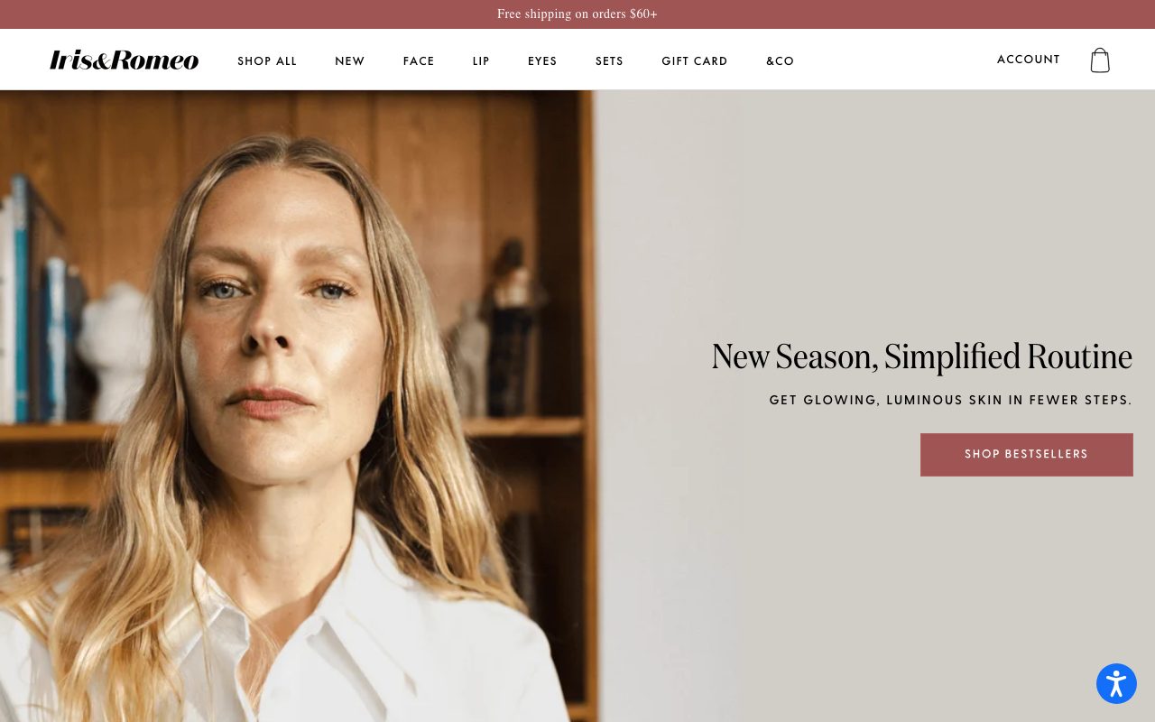 Iris&Romeo website