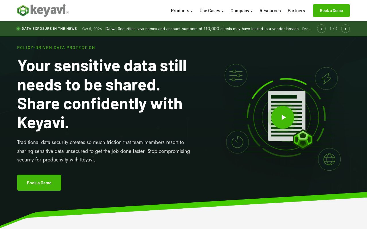 Keyavi website