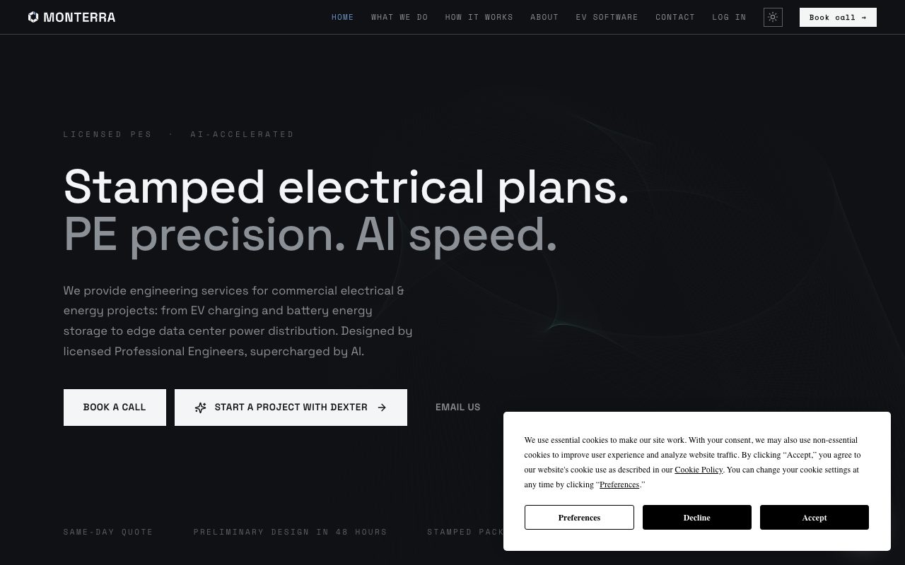 Monterra website