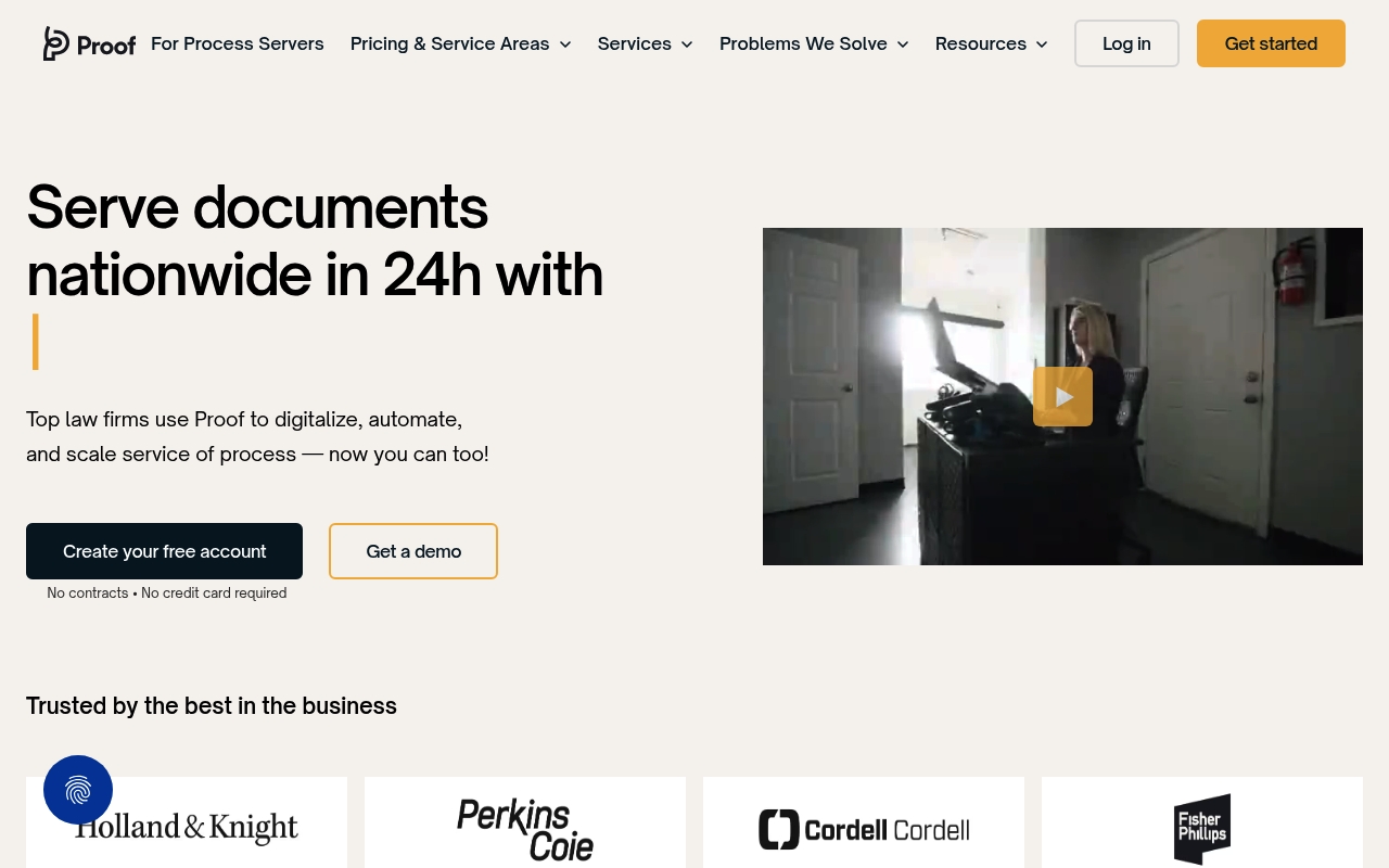 Proof website