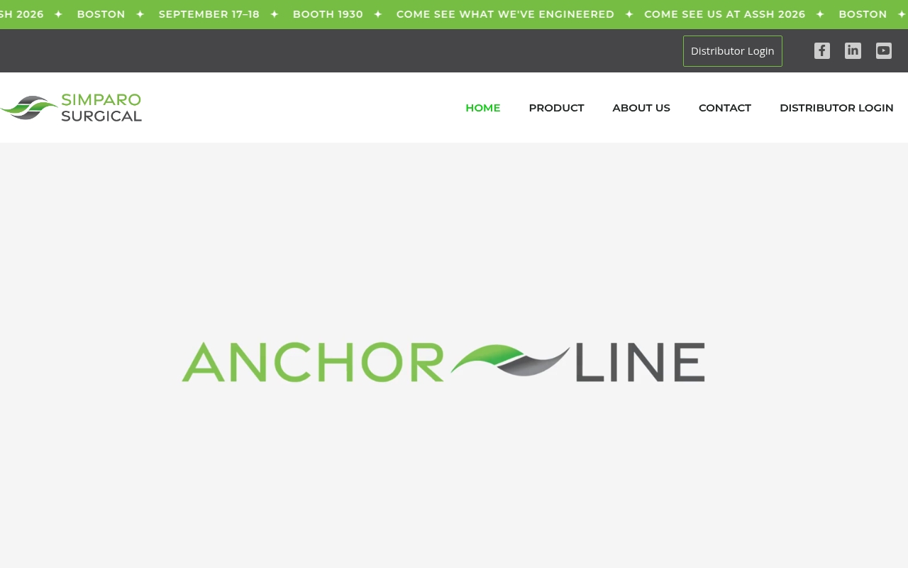 Simparo Surgical website