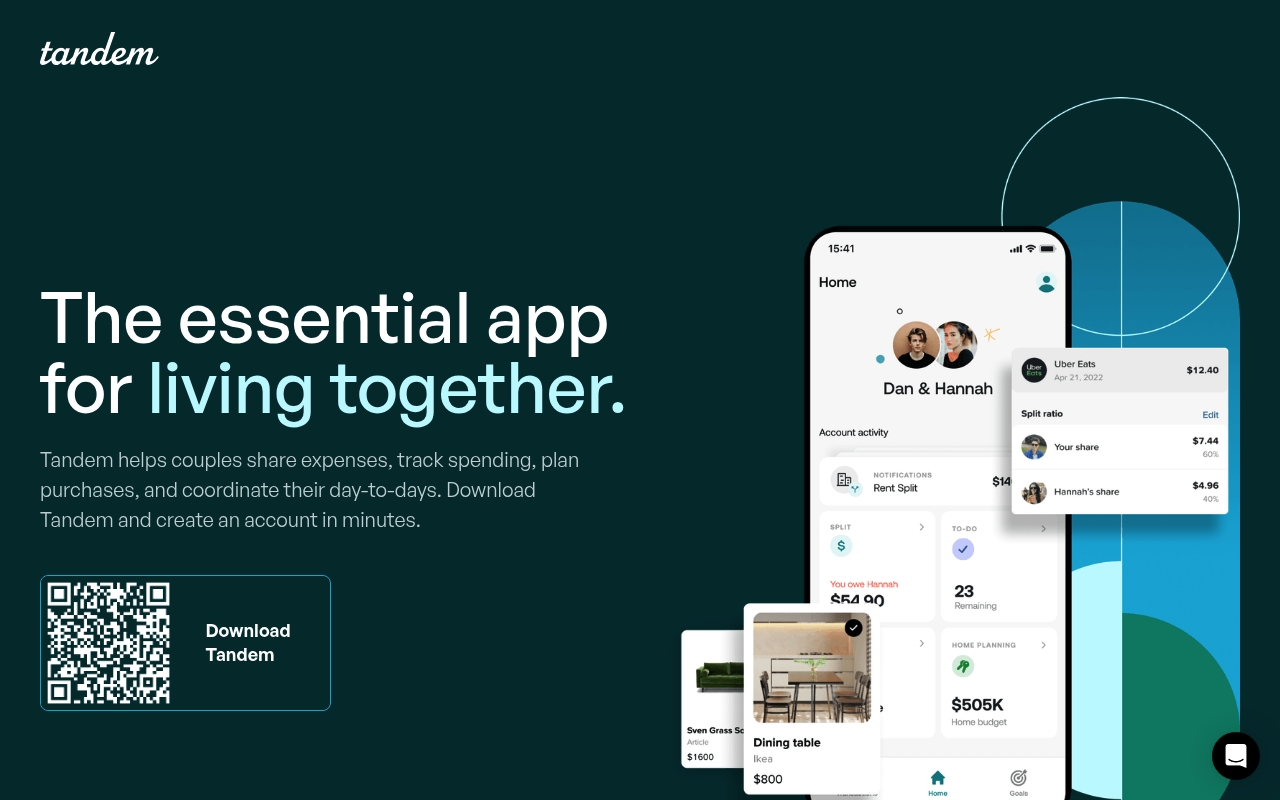 Tandem website