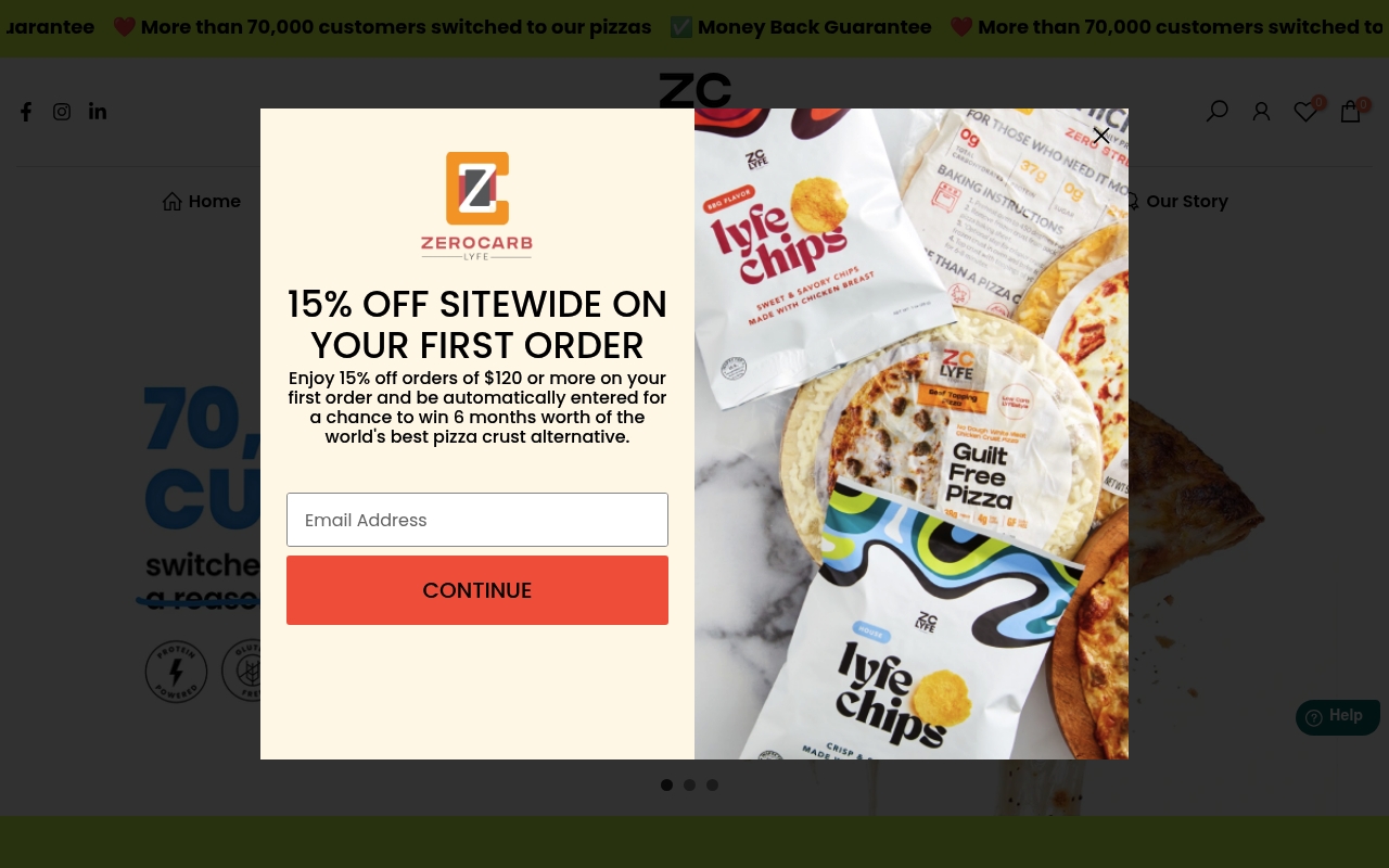 ZeroCarb website