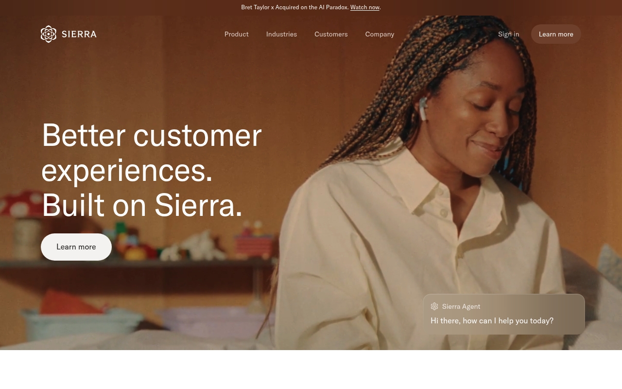 Sierra website