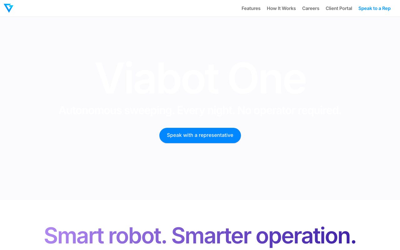 ViaBot website