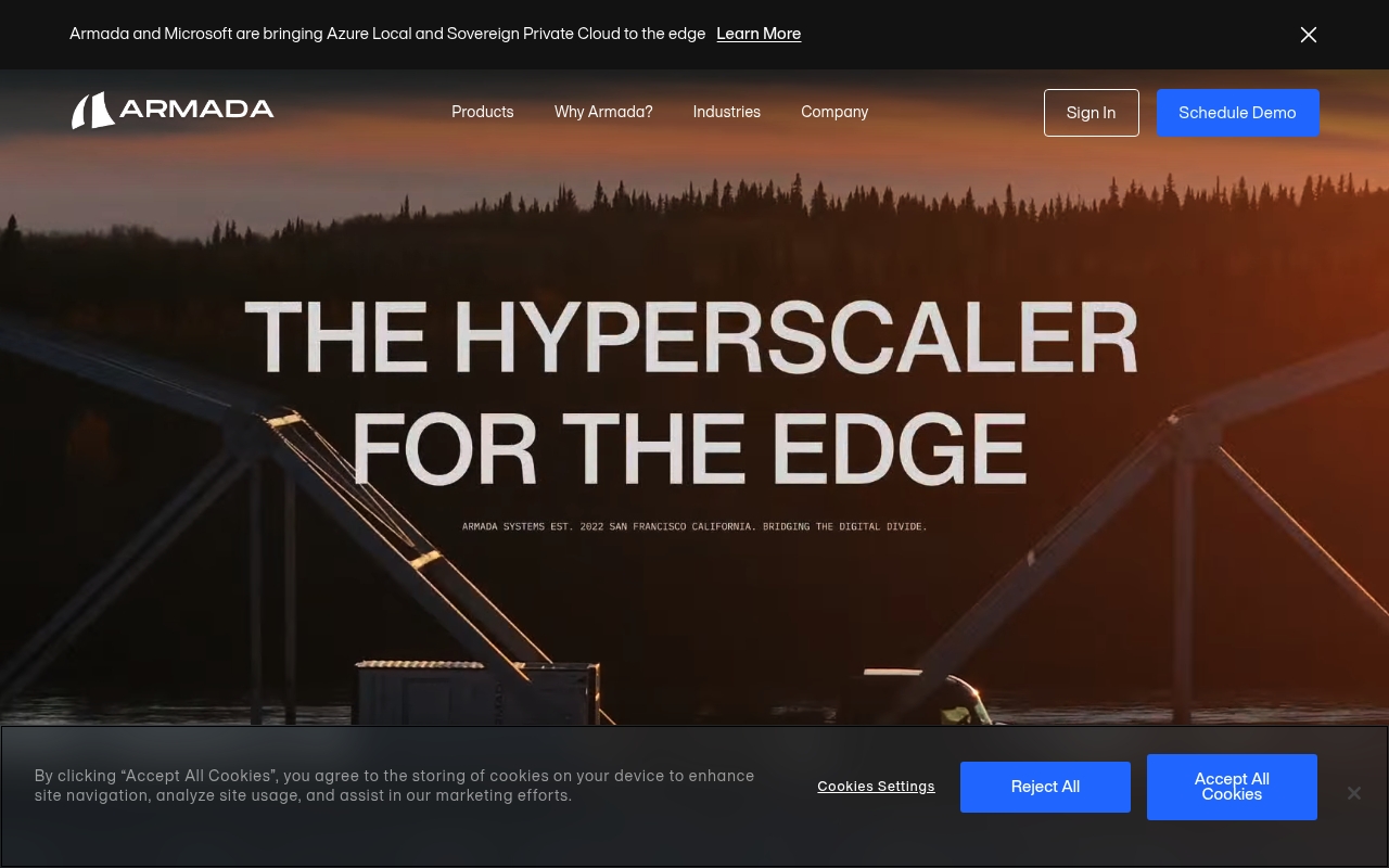 Armada website
