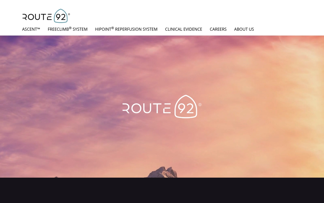 Route 92 Medical website