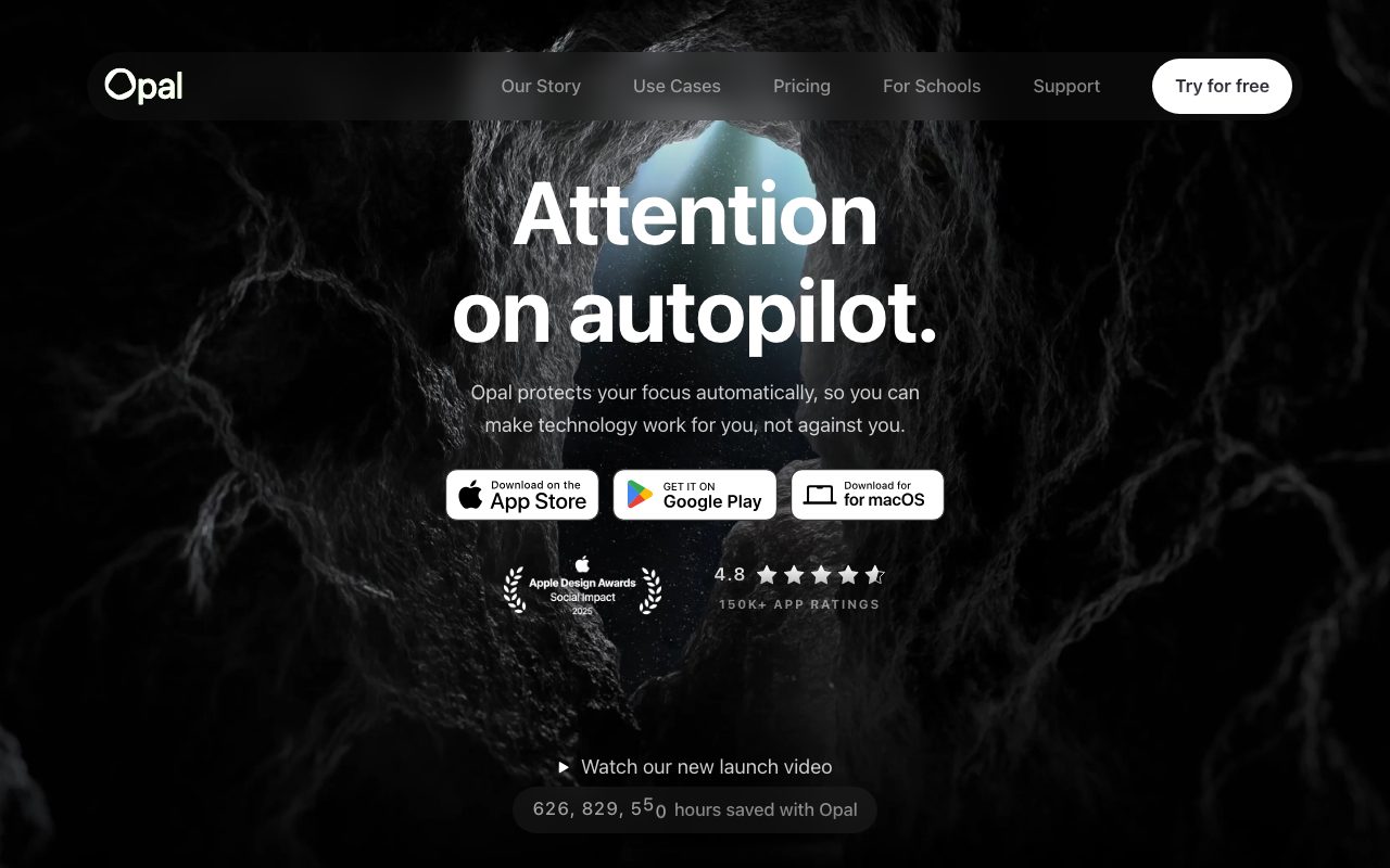 Opal website