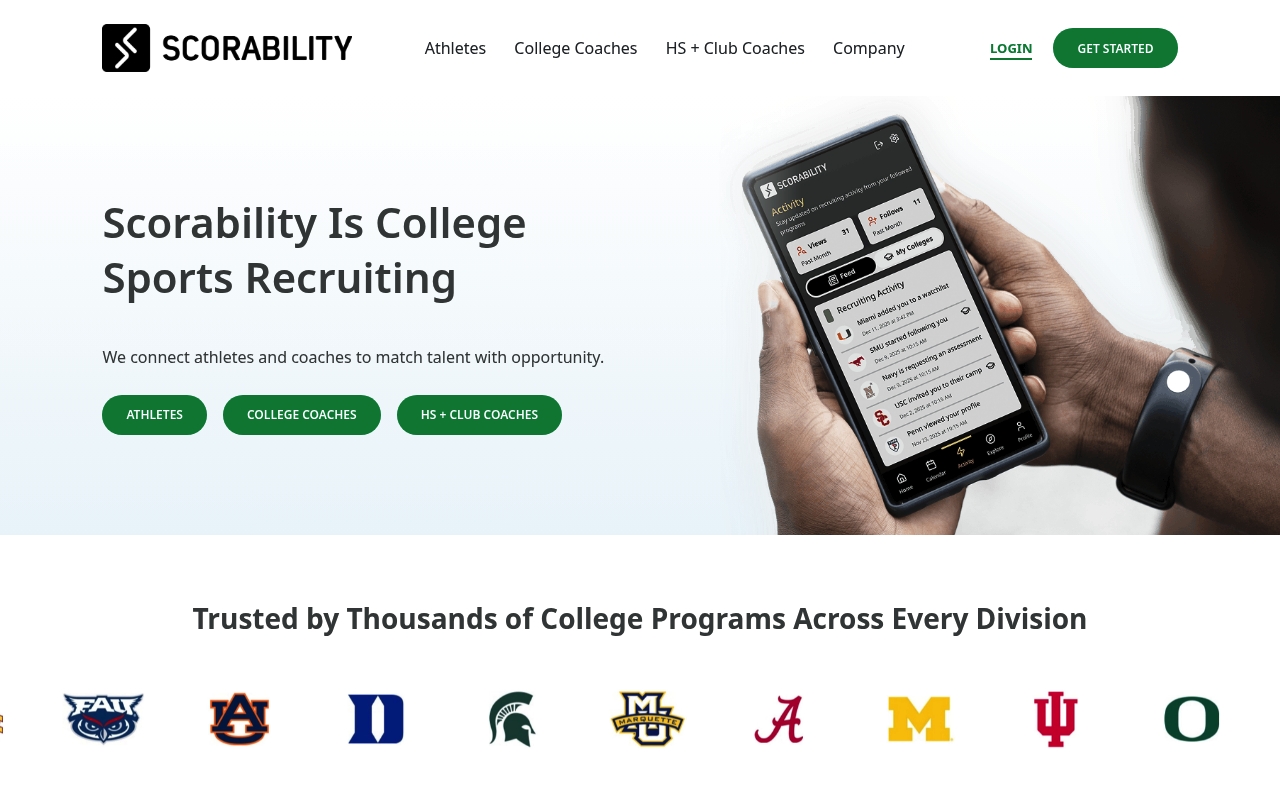 Scorability website