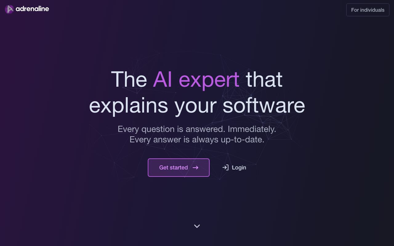 Adrenaline website