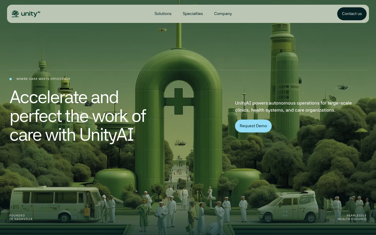 UnityAI website