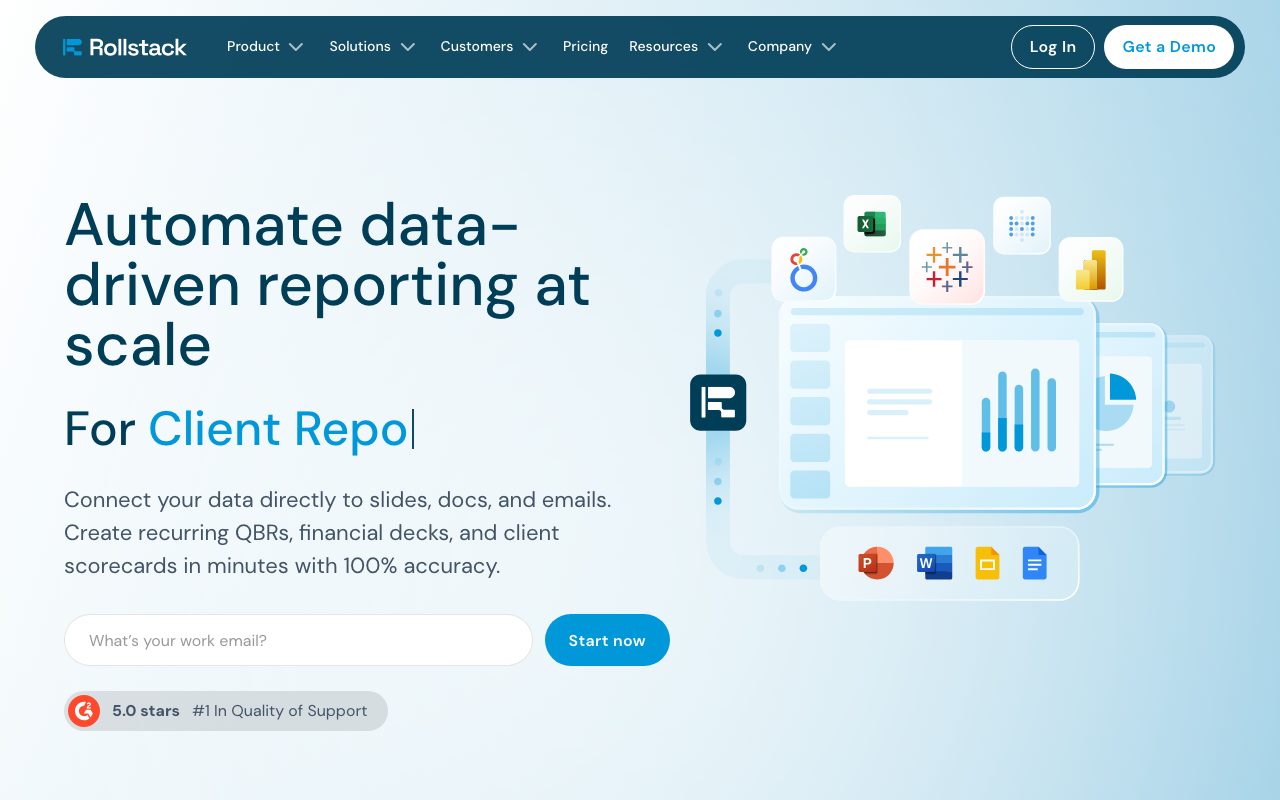Rollstack website