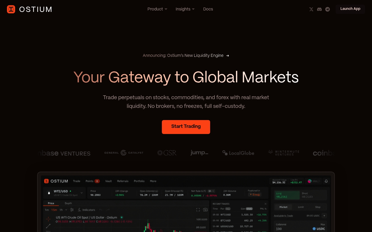 Ostium website
