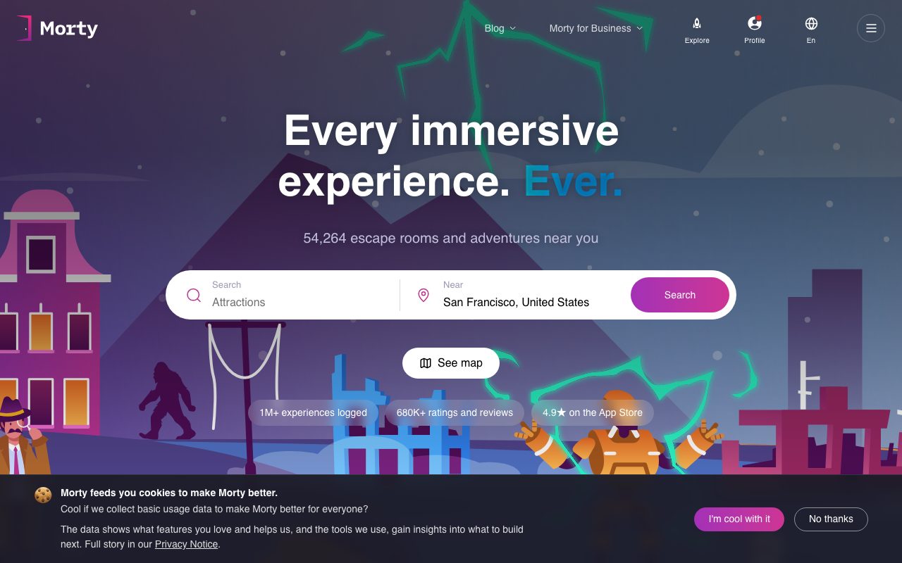 Morty website