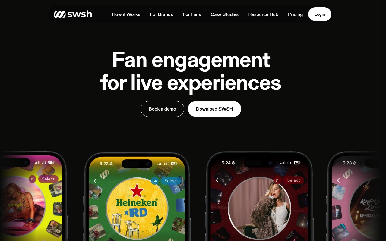 SWSH website