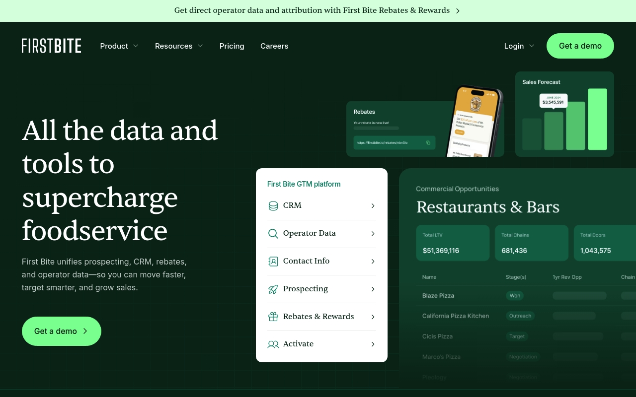 First Bite website
