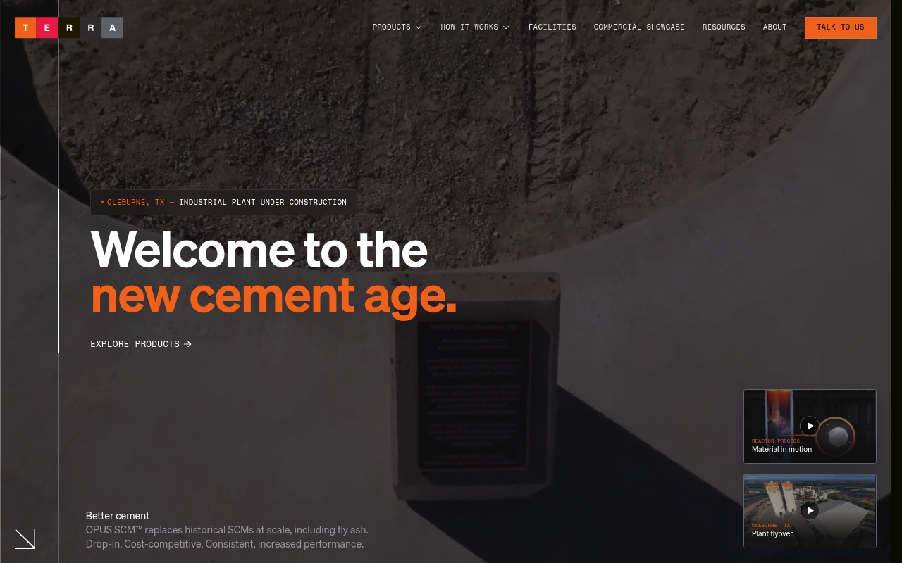 Terra CO2 Technology website