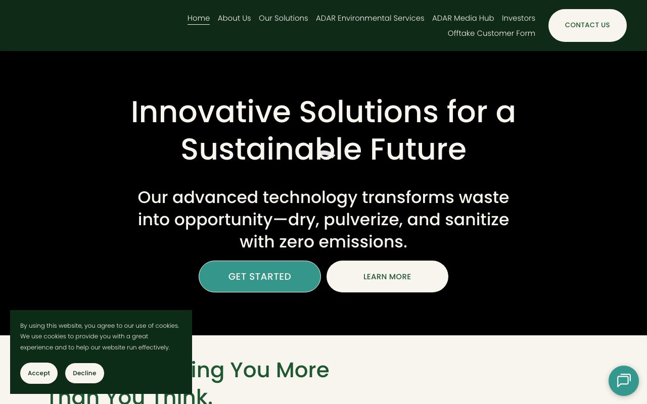 ADAR Technologies website