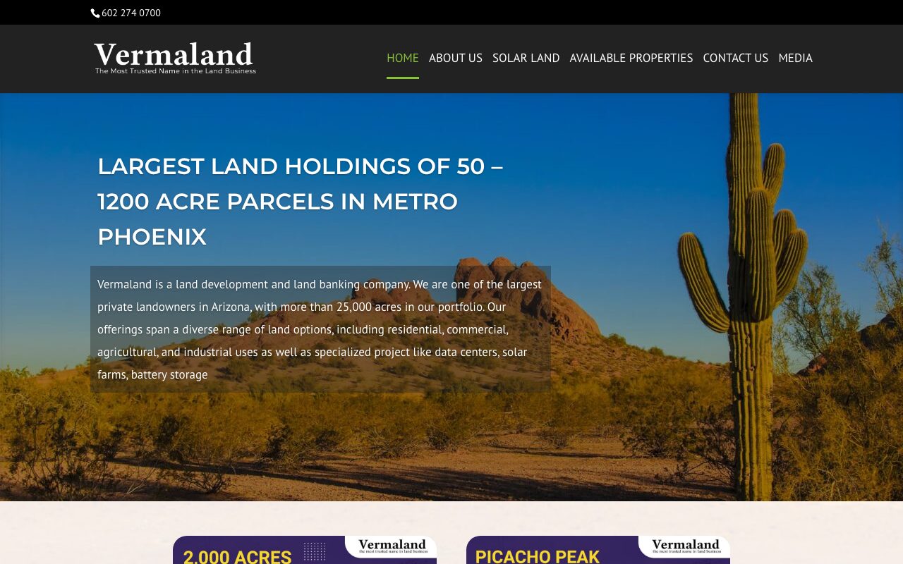 Vermaland website