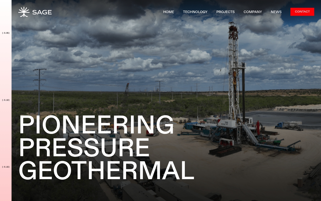 Sage Geosystems website