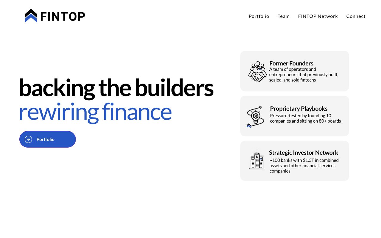 FINTOP Capital website