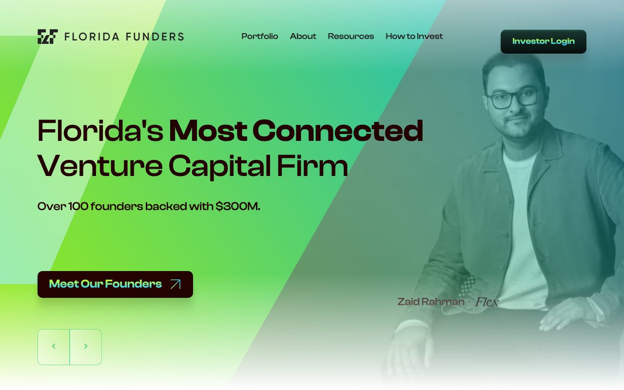 Florida Funders website