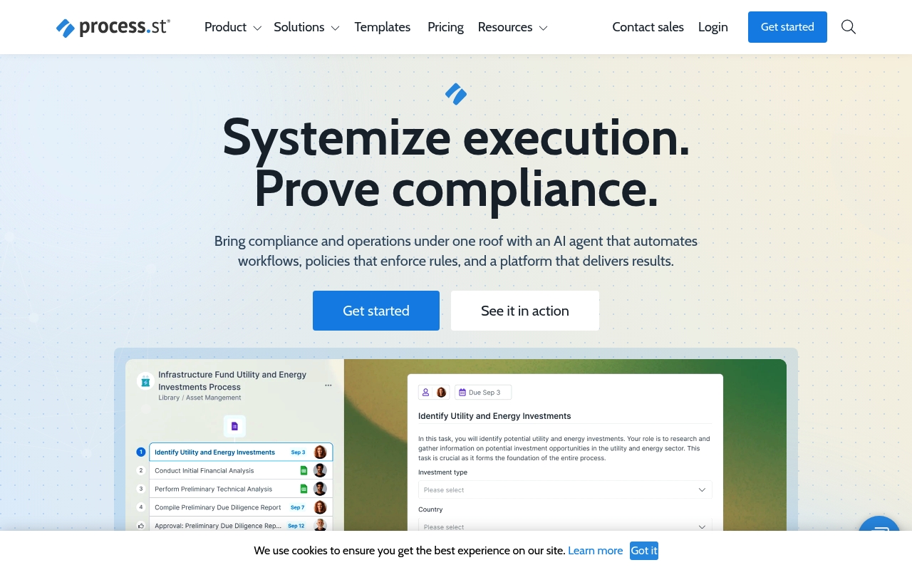 Process Street website