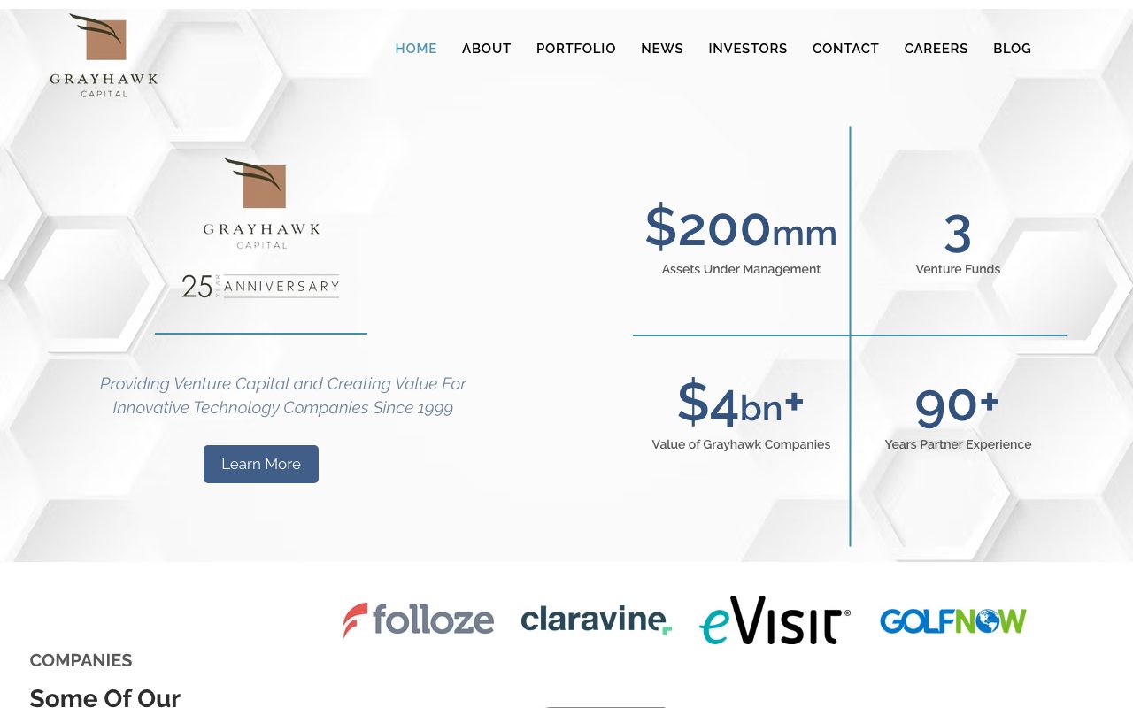 Grayhawk Capital website