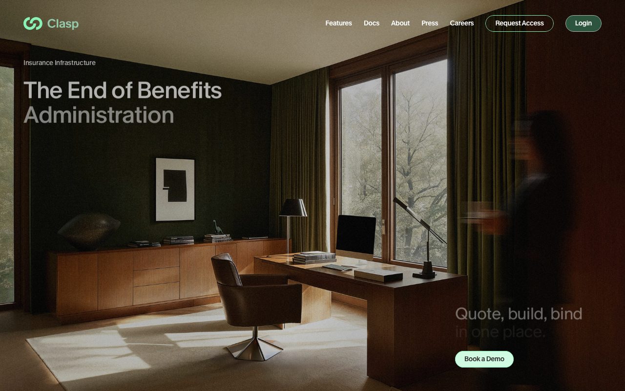 Clasp website