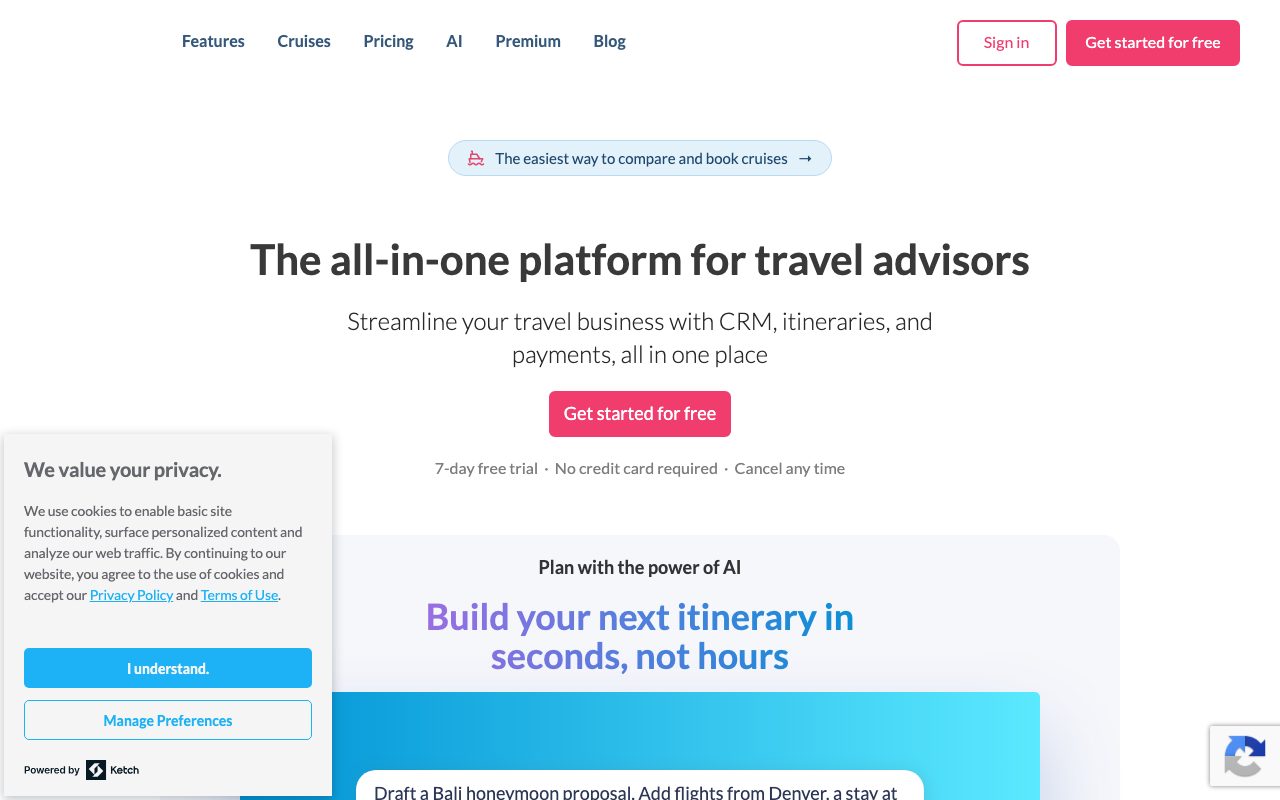 TravelJoy website