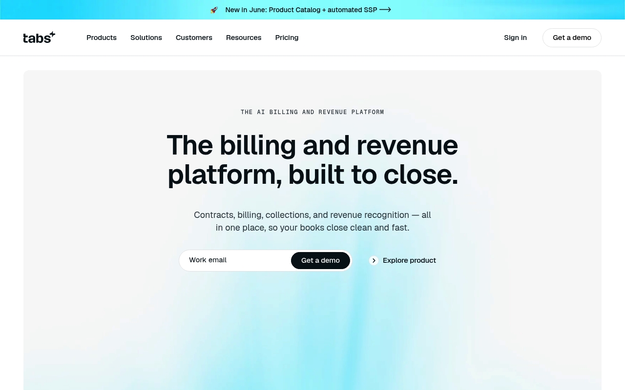 Tabs website