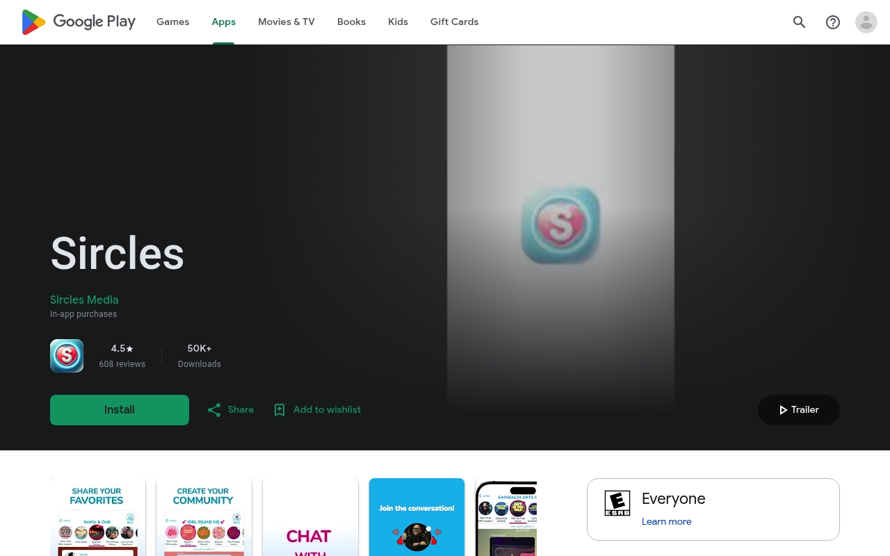 Sircles Media website
