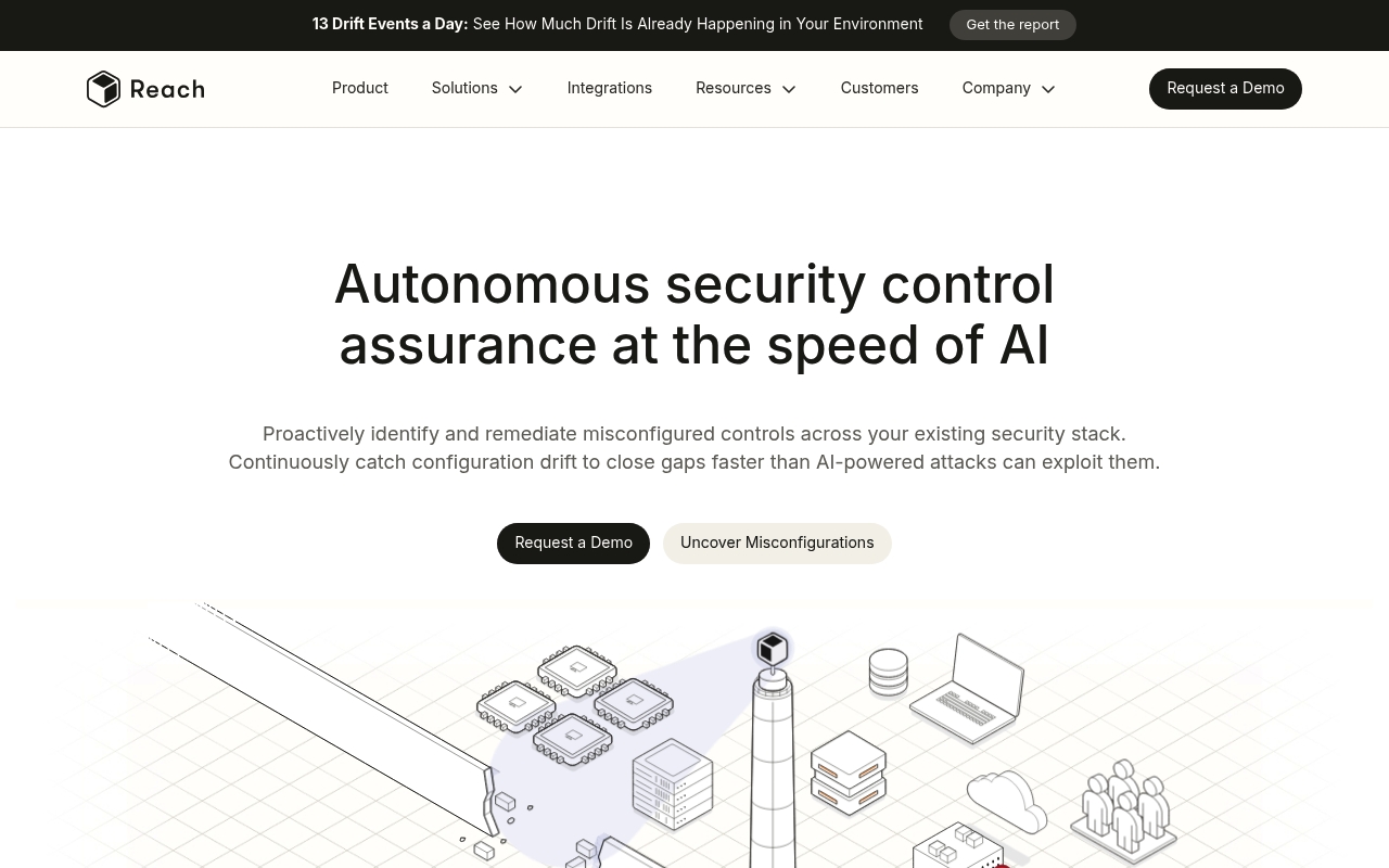 Reach Security website