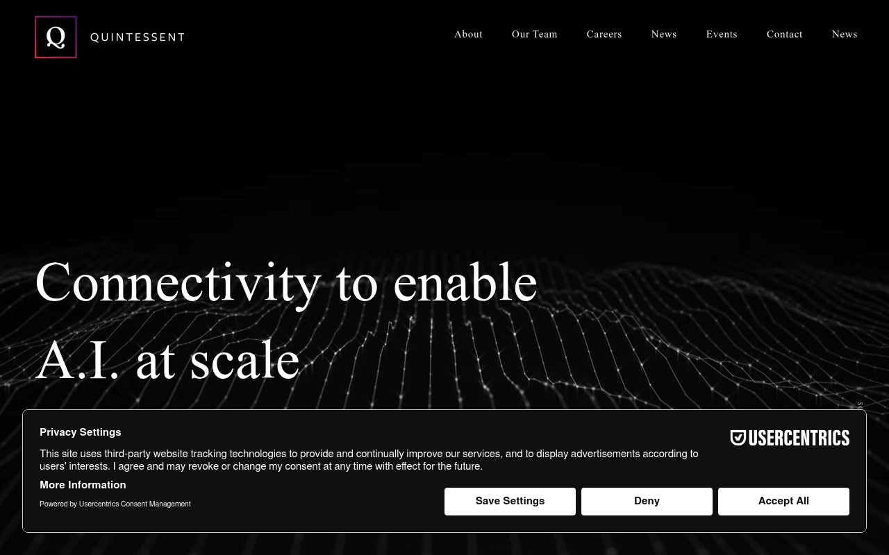 Quintessent website