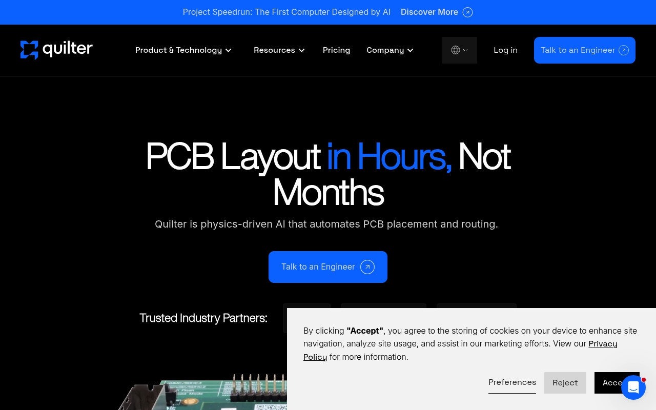 Quilter website
