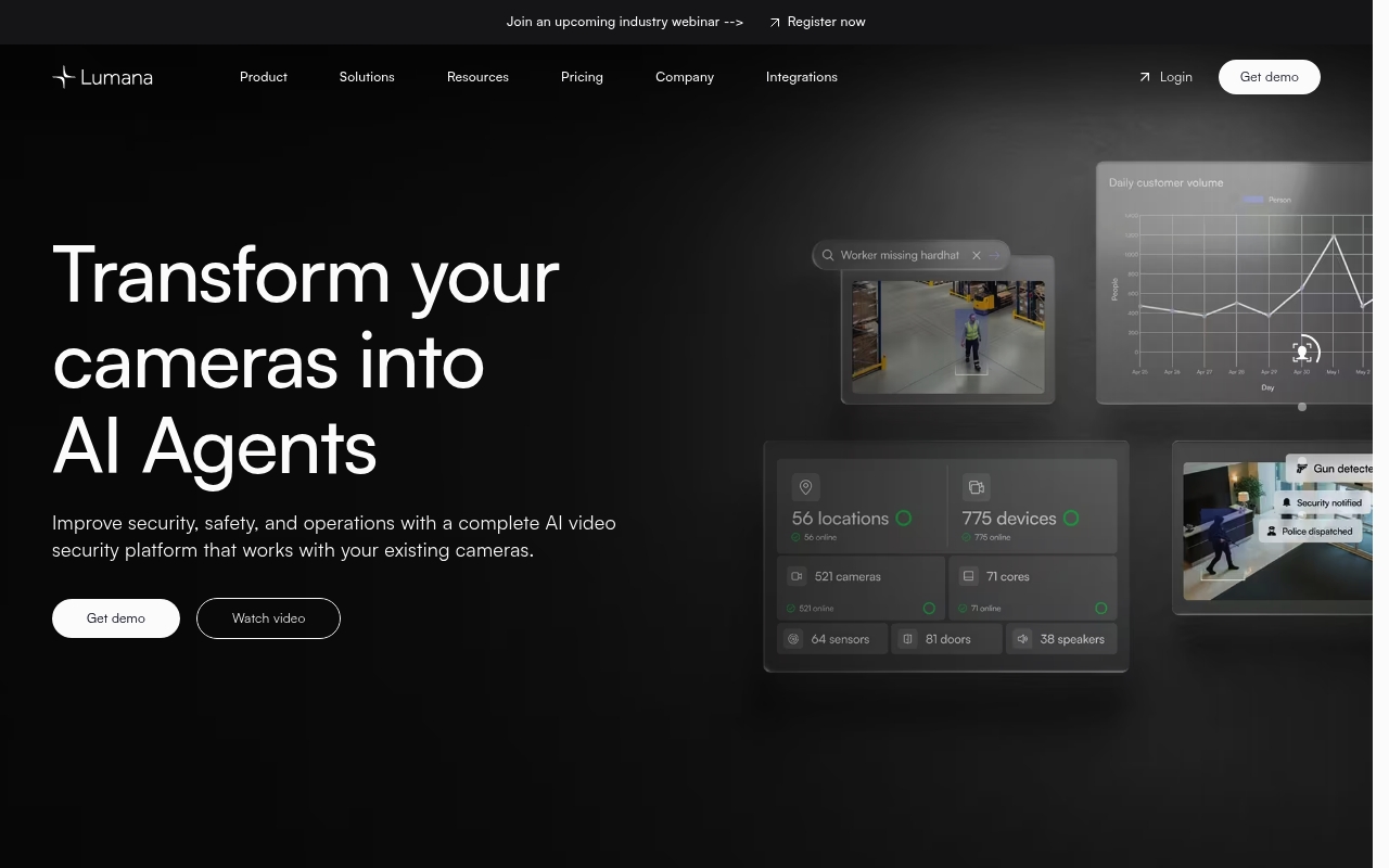 Lumana website