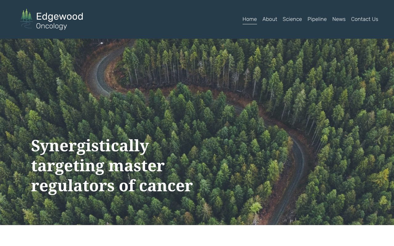 Edgewood Oncology website