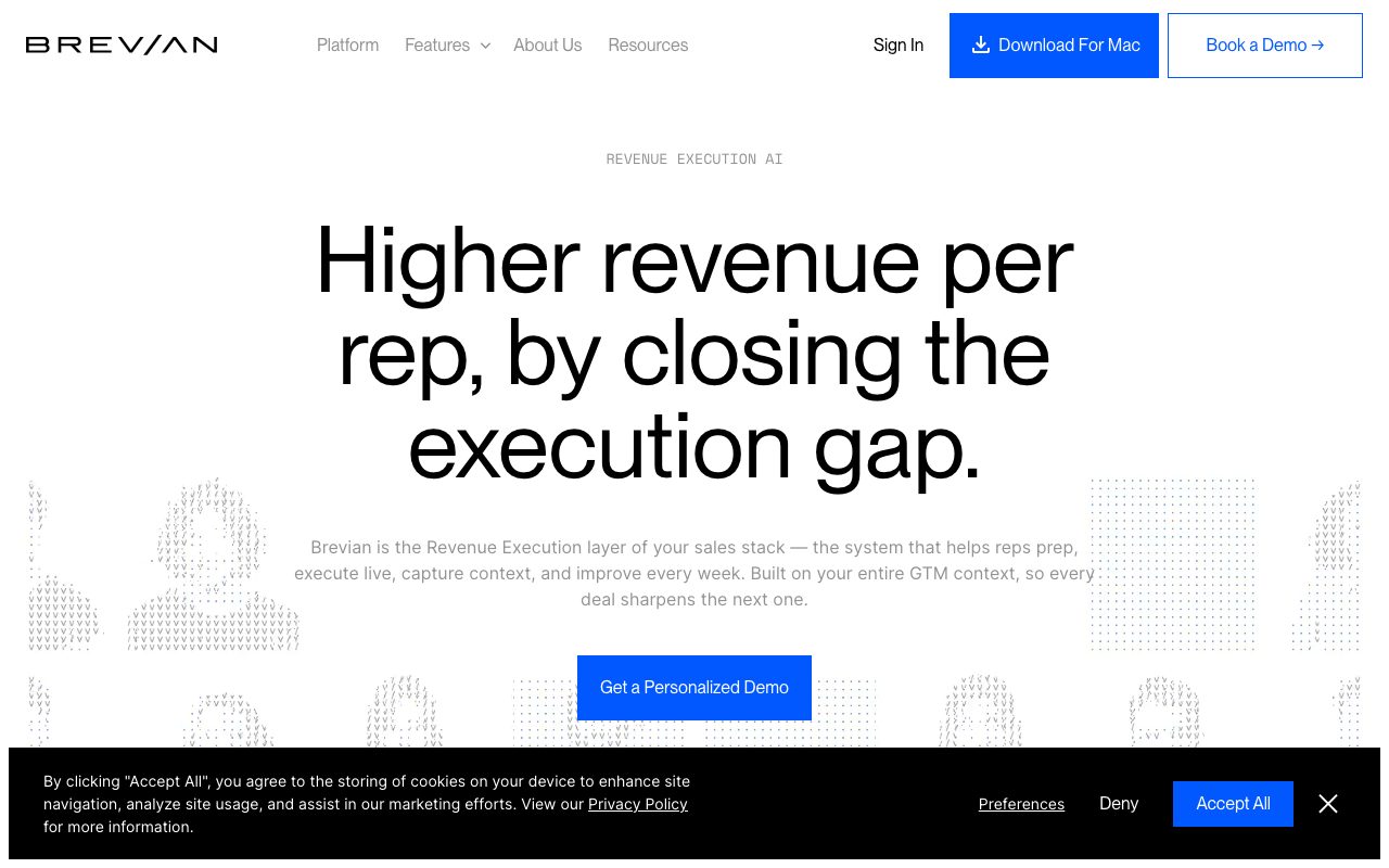 Brevian website
