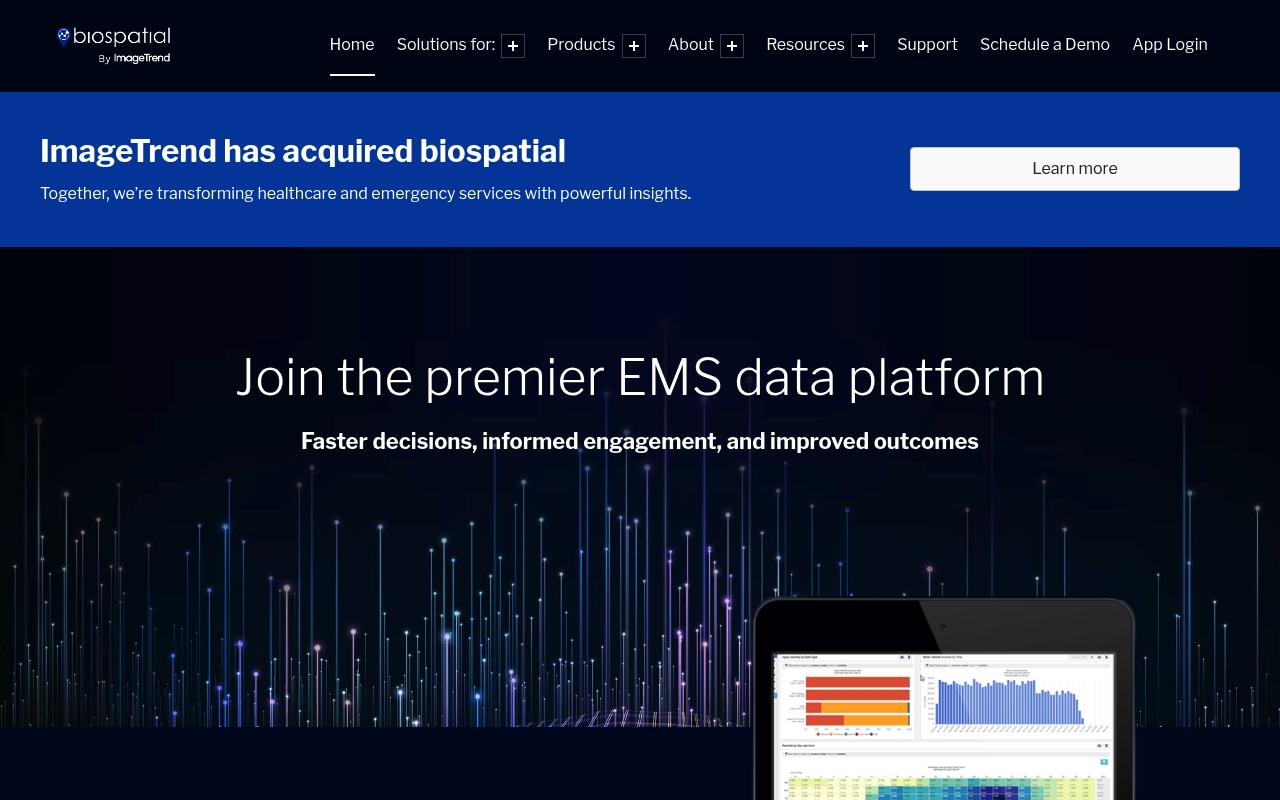 Biospatial website